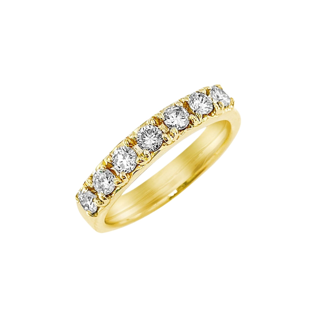 7 Stone Diamond Band