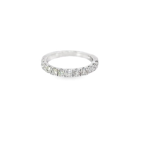 WHITE GOLD DIAMOND WEDDING BAND