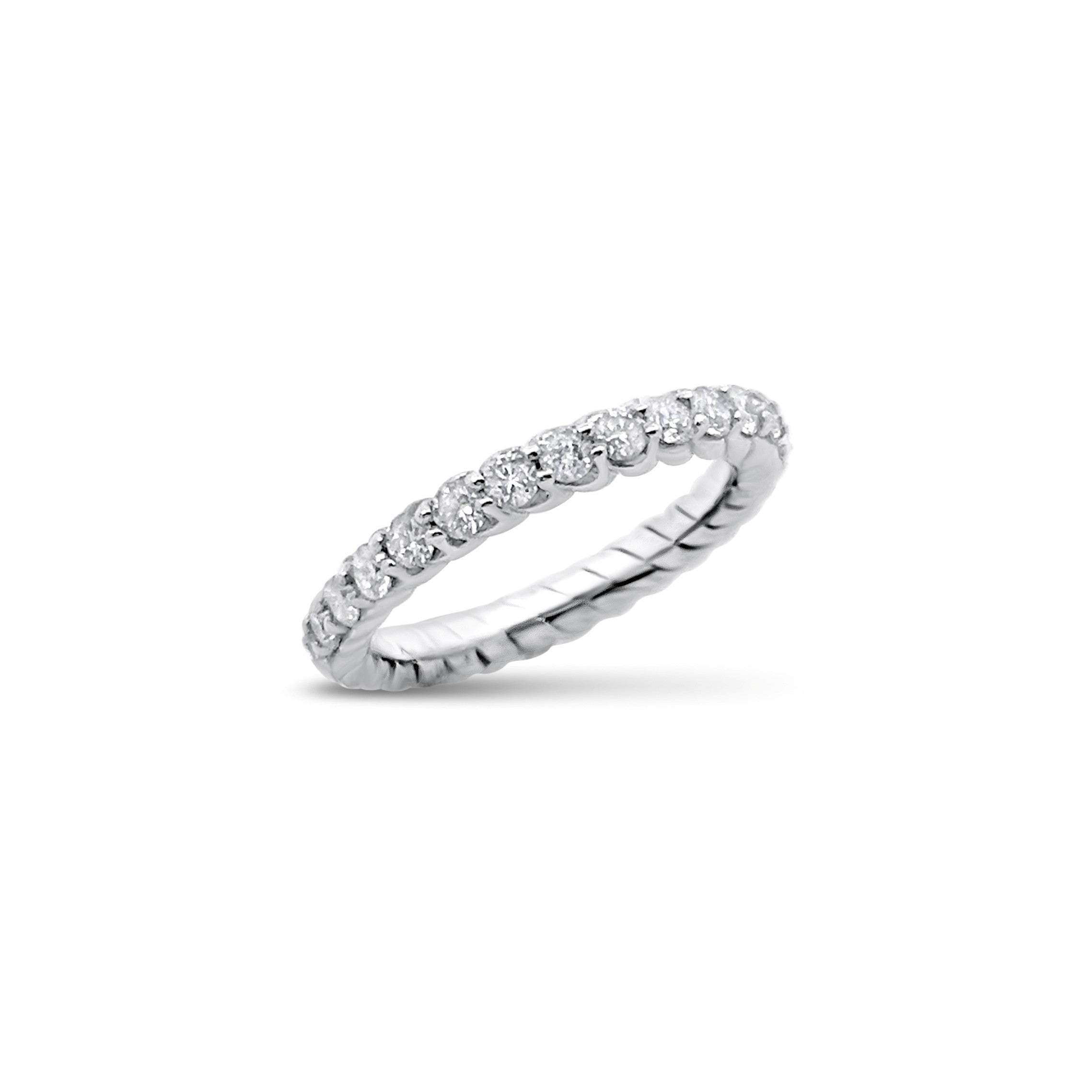 0.70TDW 14KW DIAMOND WEDDING BAND