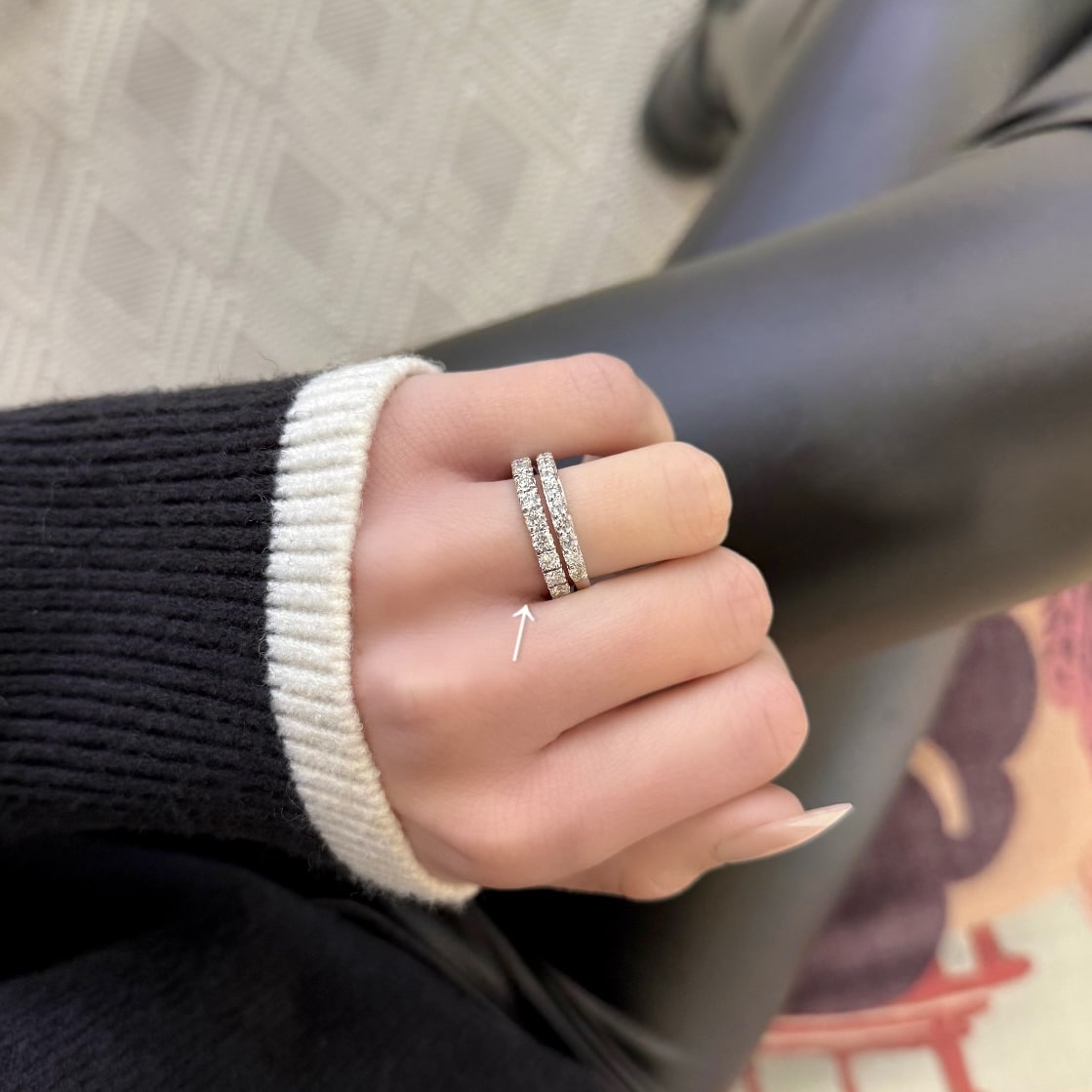 9 Stone Diamond Band