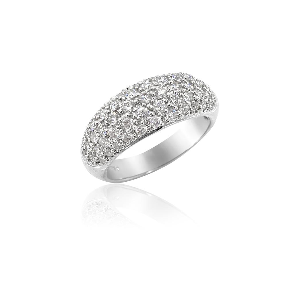 Pave Diamond Dome Ring