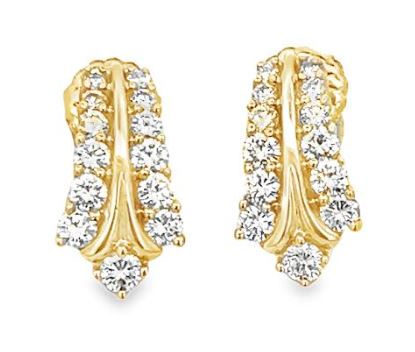 Diamond Drop Earrings
