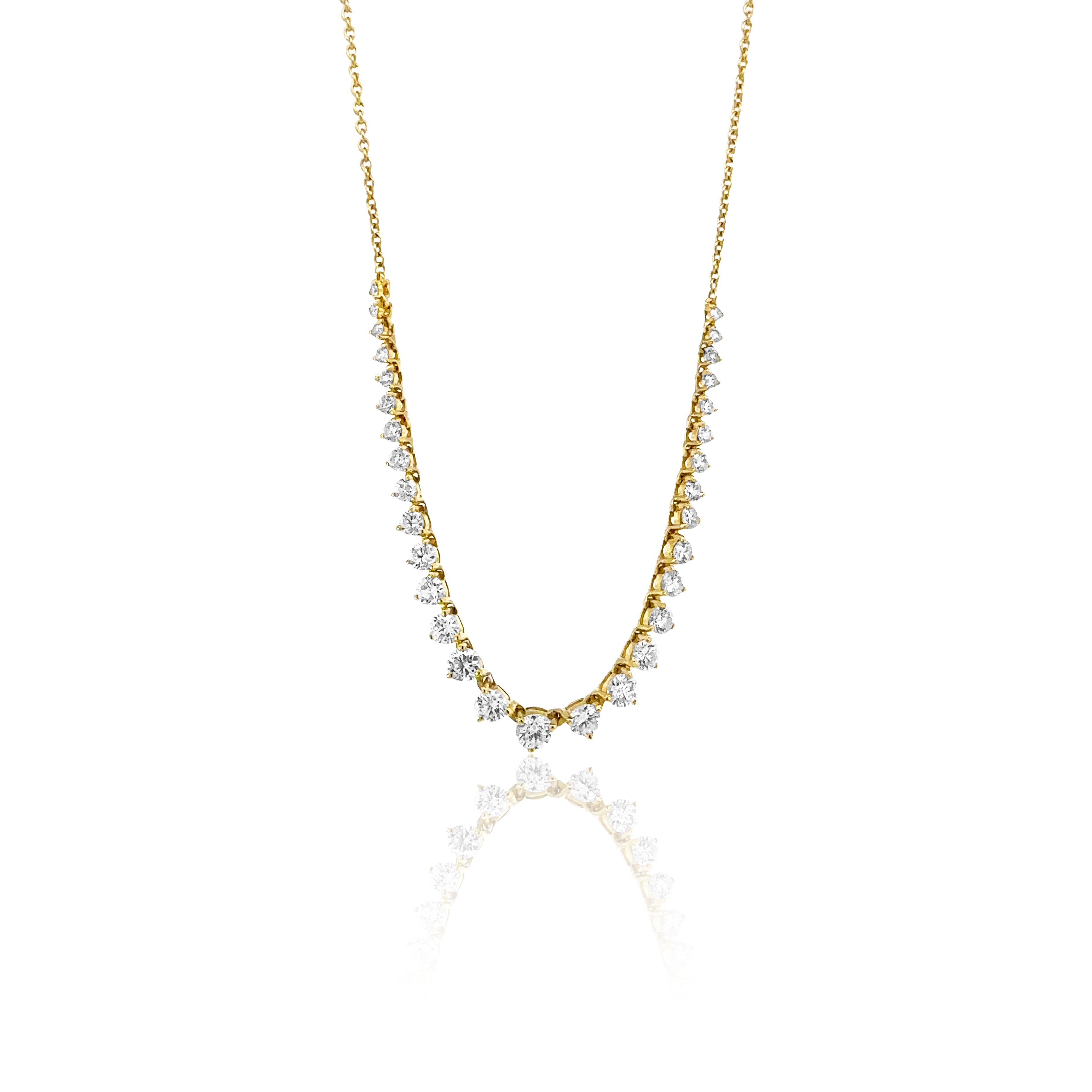 Graduated Diamond Necklace