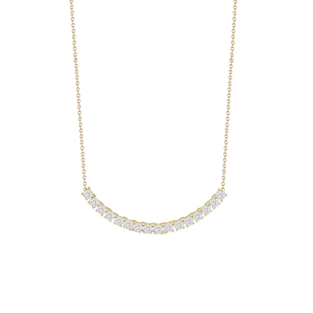 Mini Diamond Tennis Necklace
