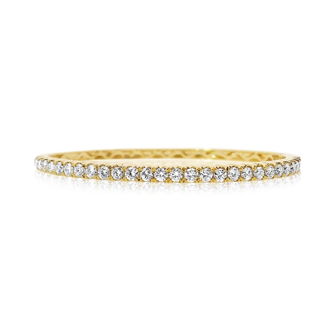4.90ctw Diamond Eternity Bangle