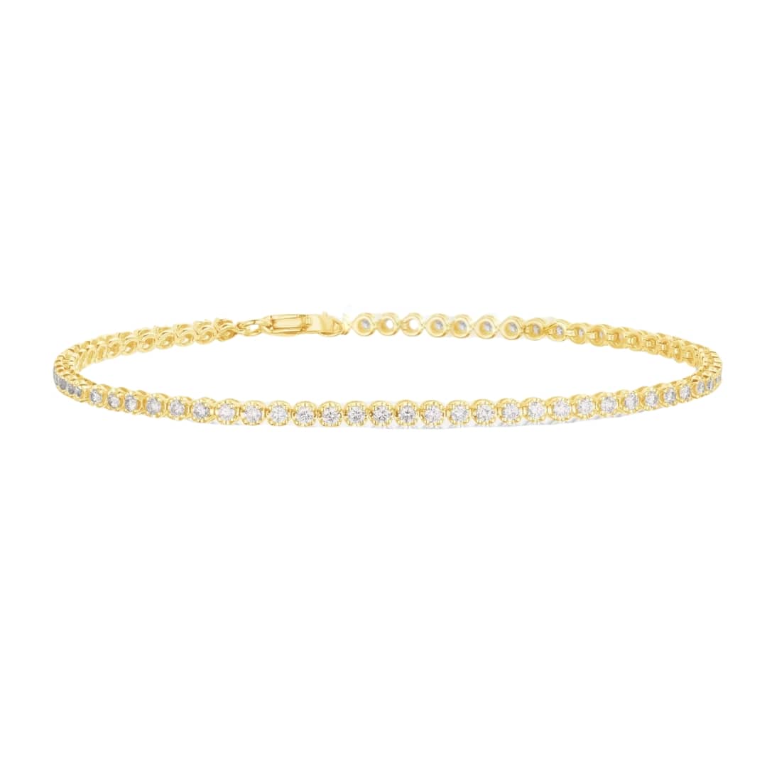 Baby Diamond Tennis Bracelet