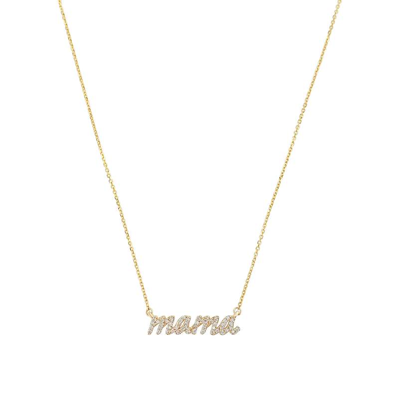 DIAMOND MAMA NECKLACE
