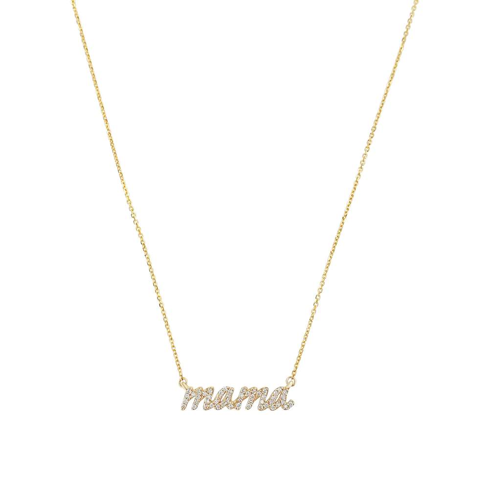 DIAMOND MAMA NECKLACE