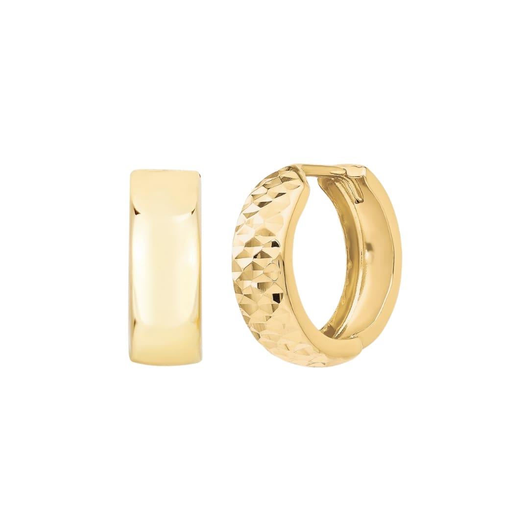 Reversible Faceted Hoops