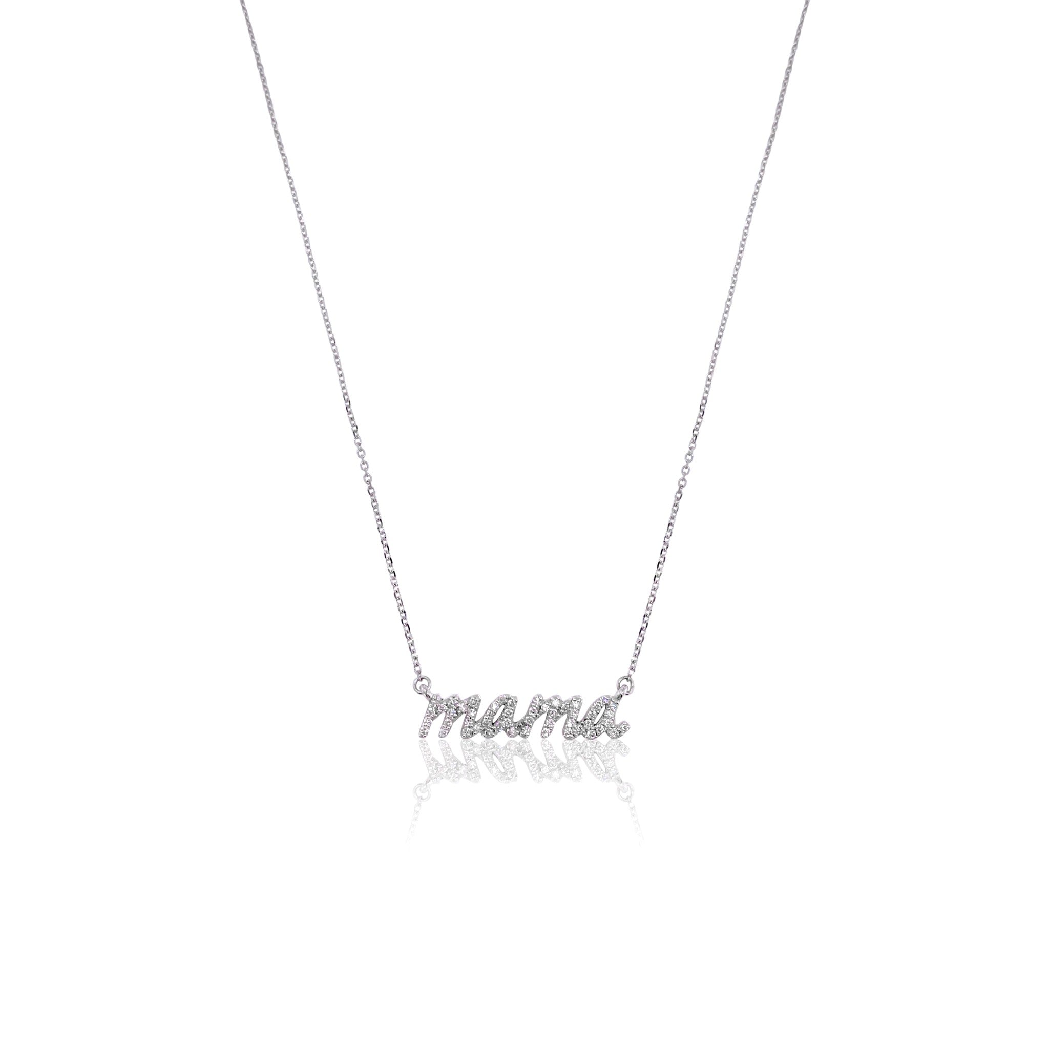 DIAMOND MAMA NECKLACE