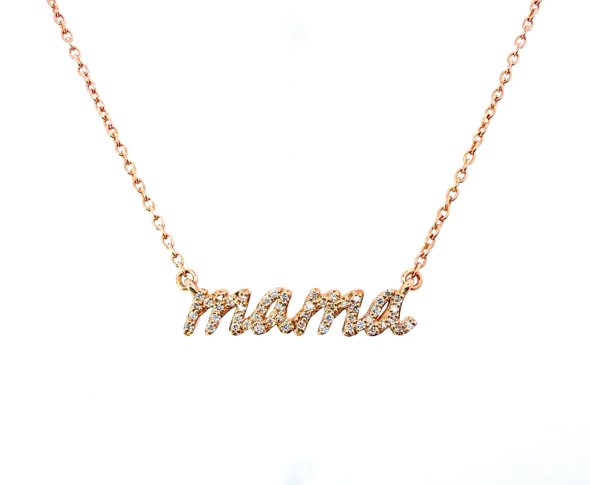 DIAMOND MAMA NECKLACE