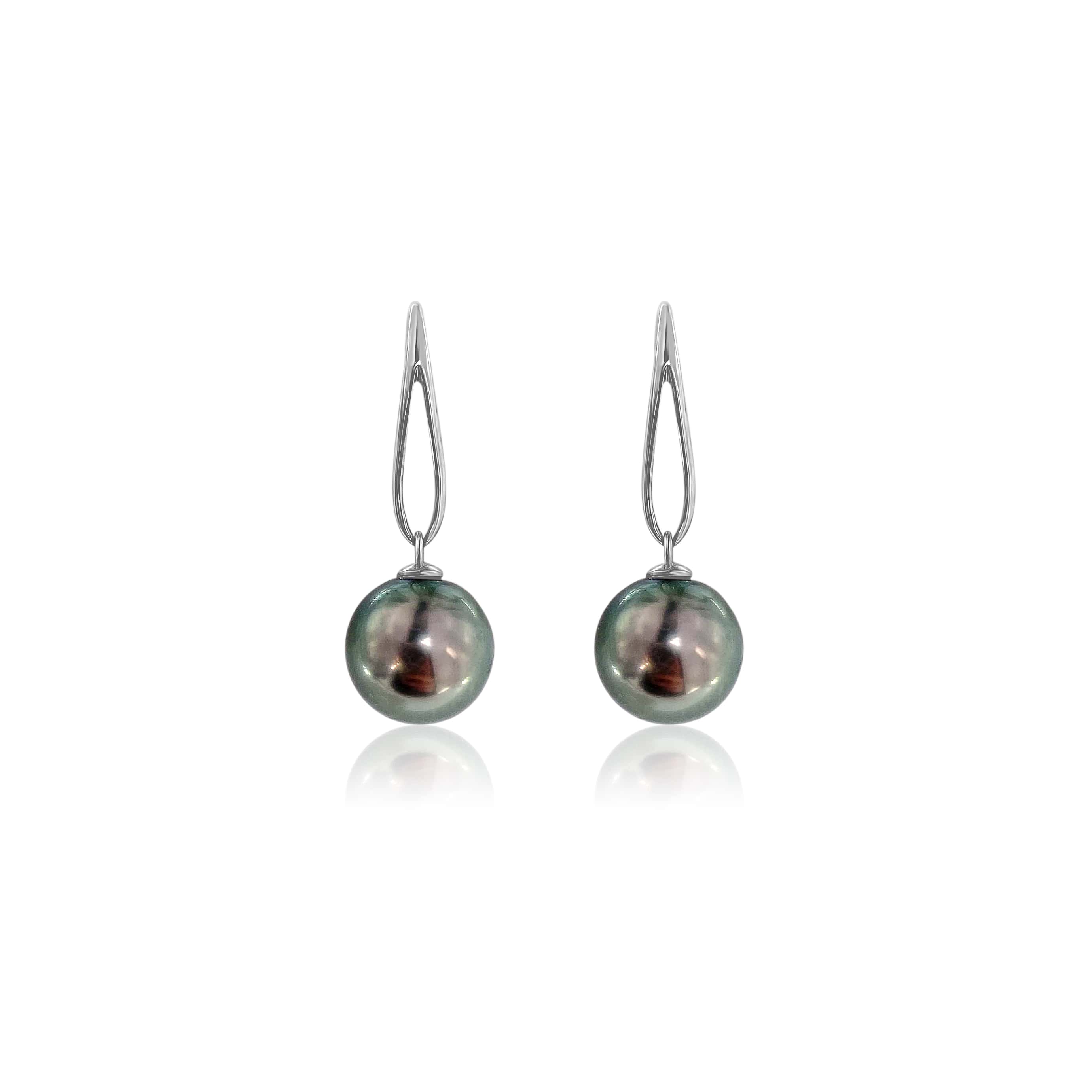 Tahitian Pearl Drop Earrings