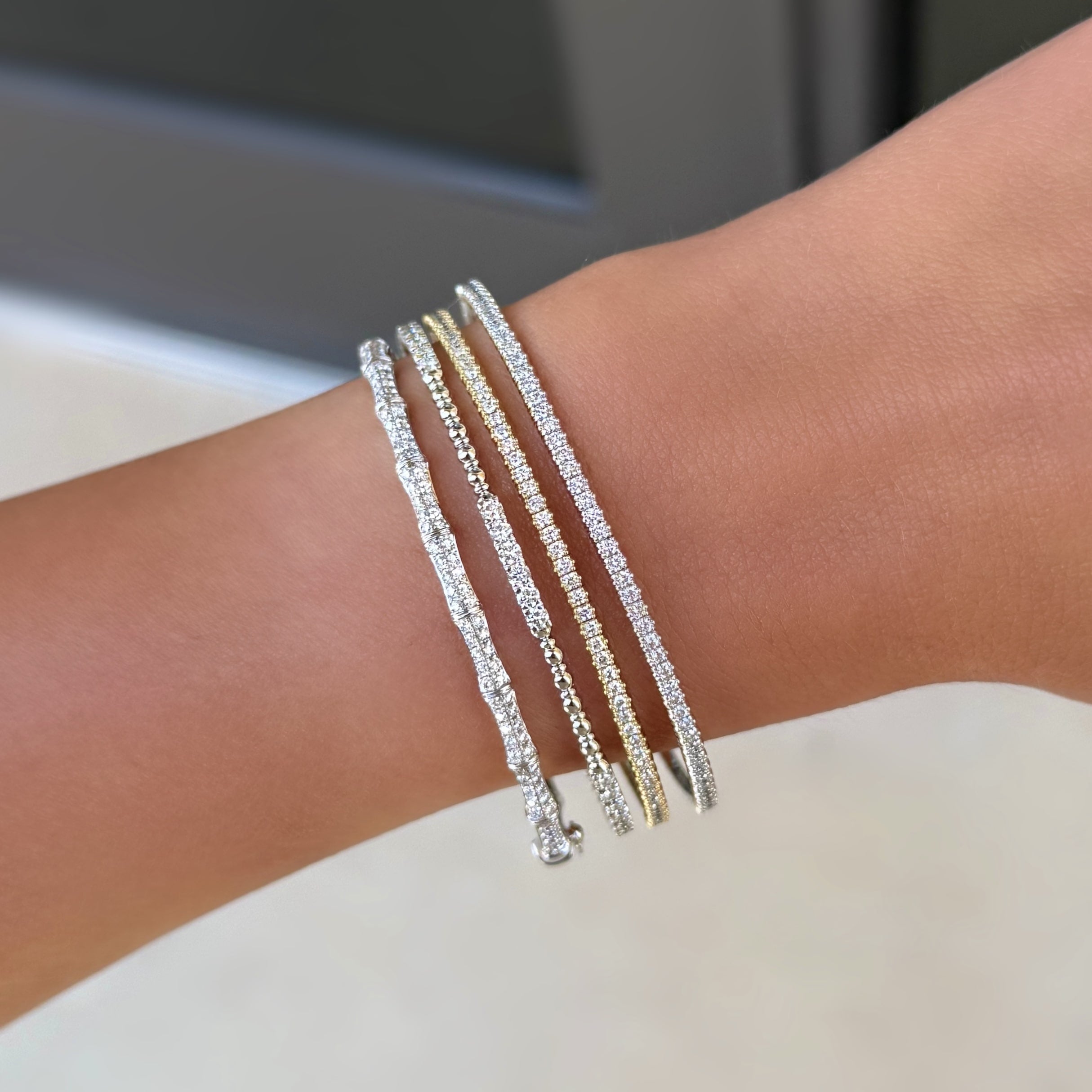 Everyday Diamond Flex Bangle