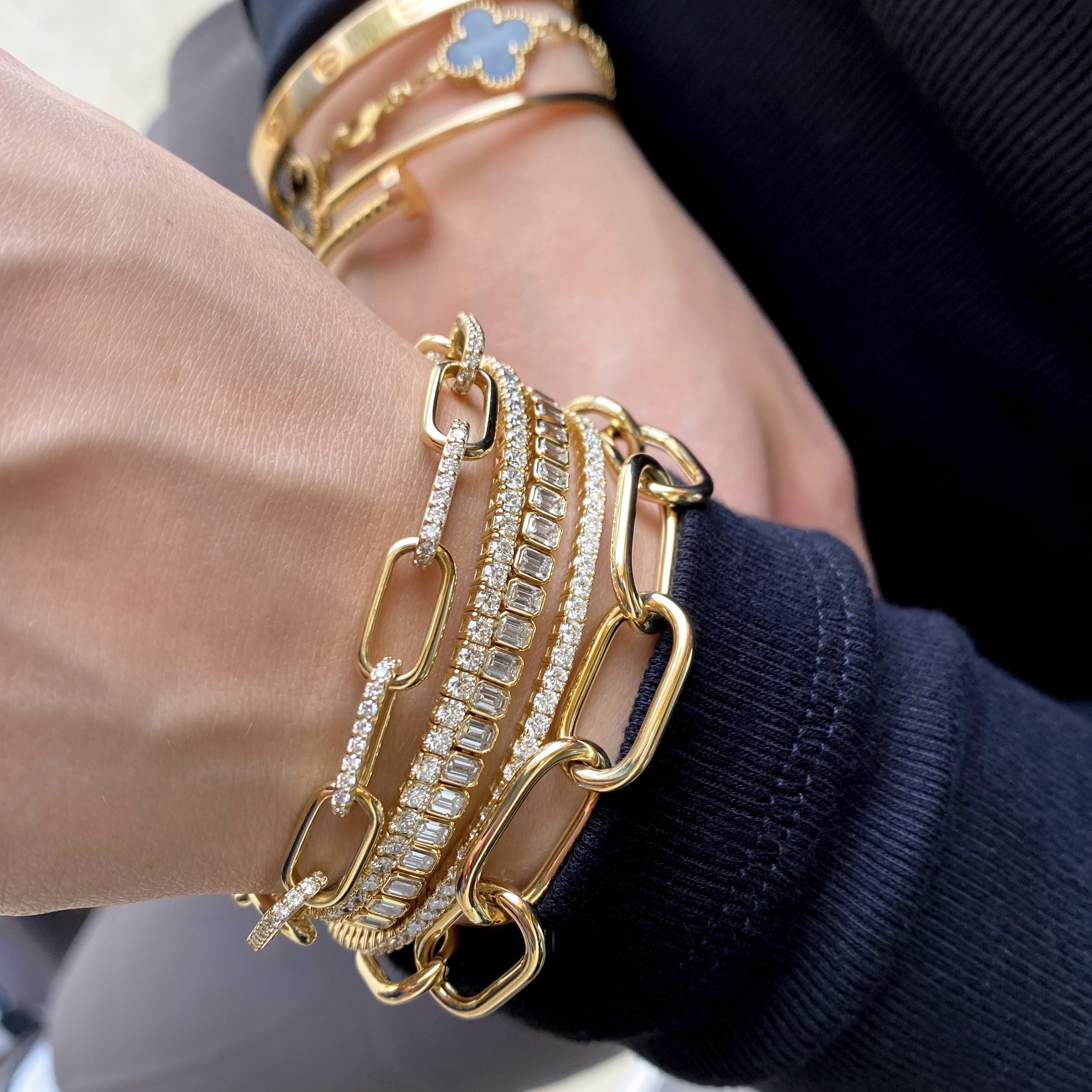 Jumbo Chain Link Bracelet