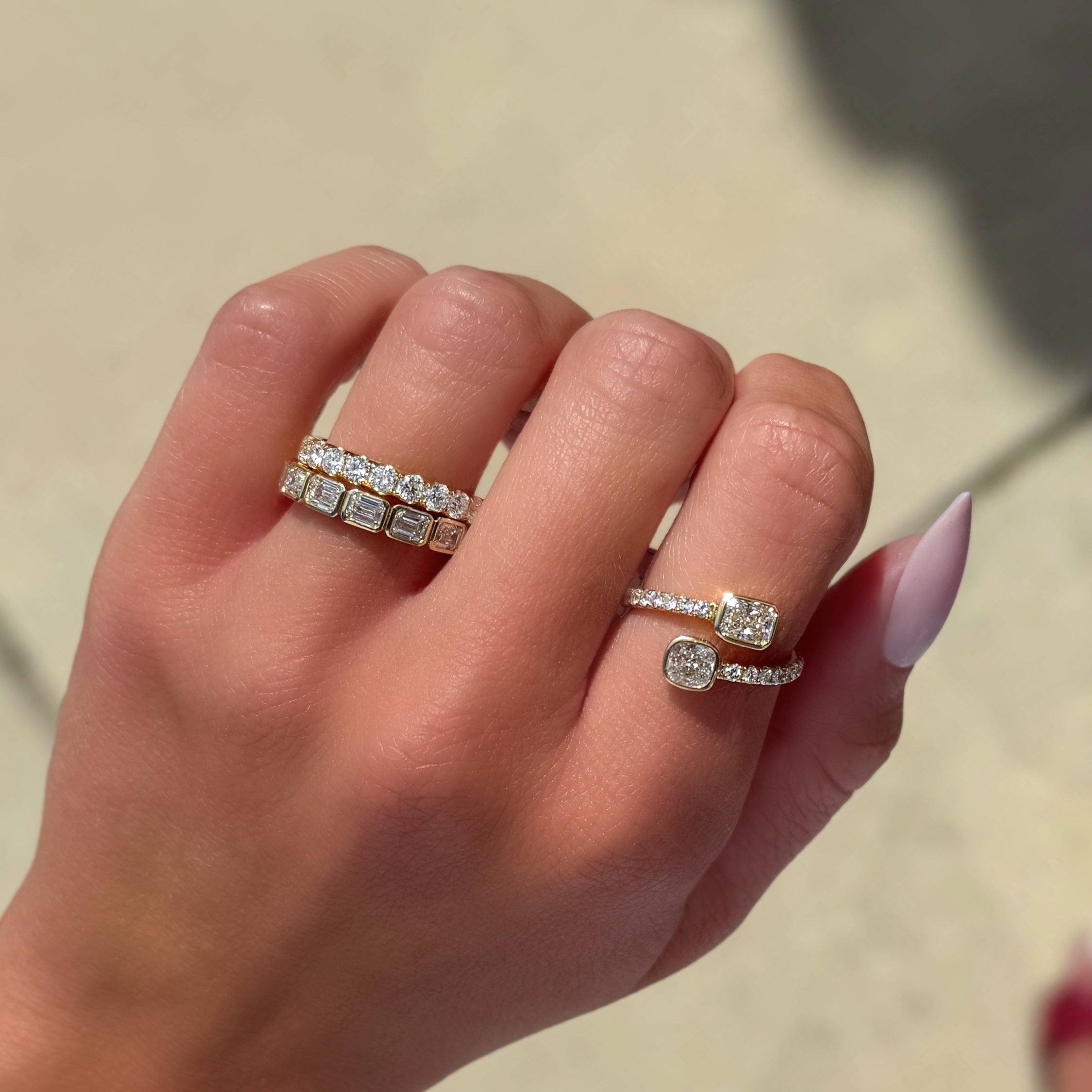 12 Stone Diamond Band