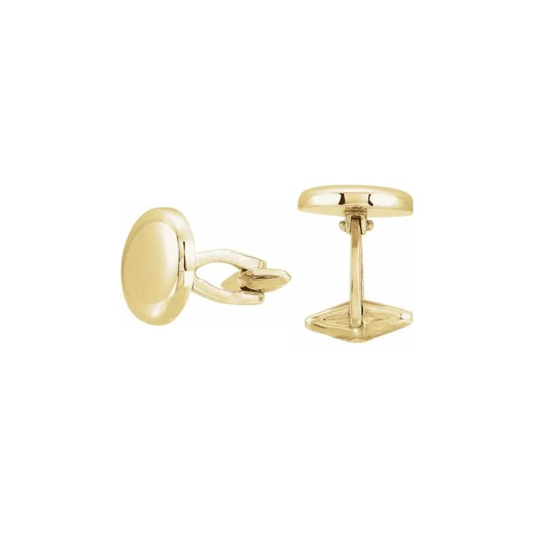 Gold Cuff Links