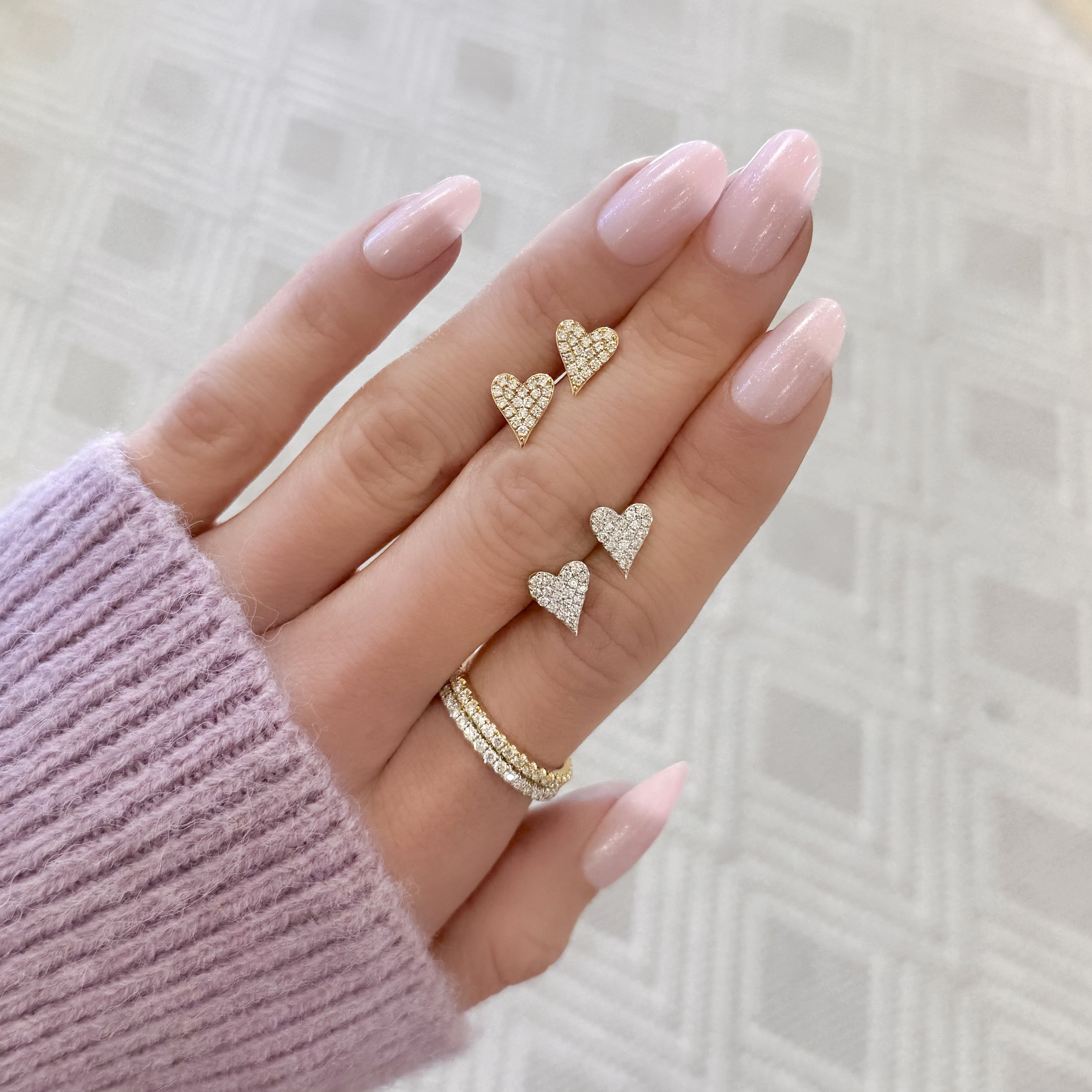 Half-Carat Round Diamond Band