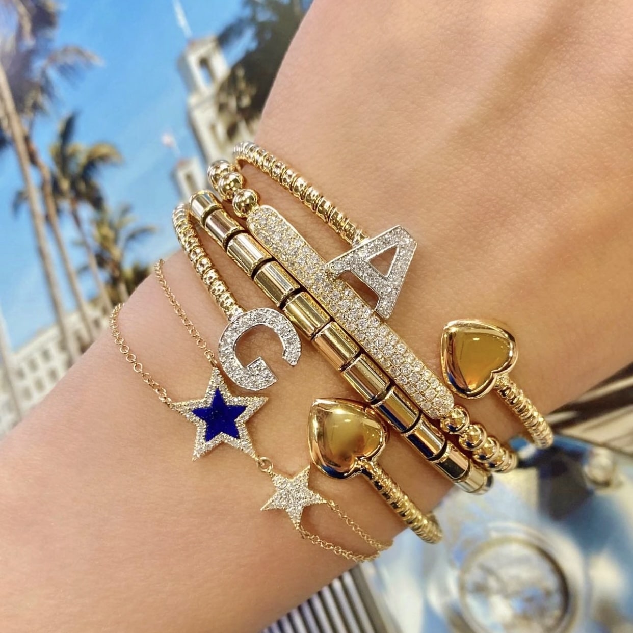 Barrel Bead Bracelet