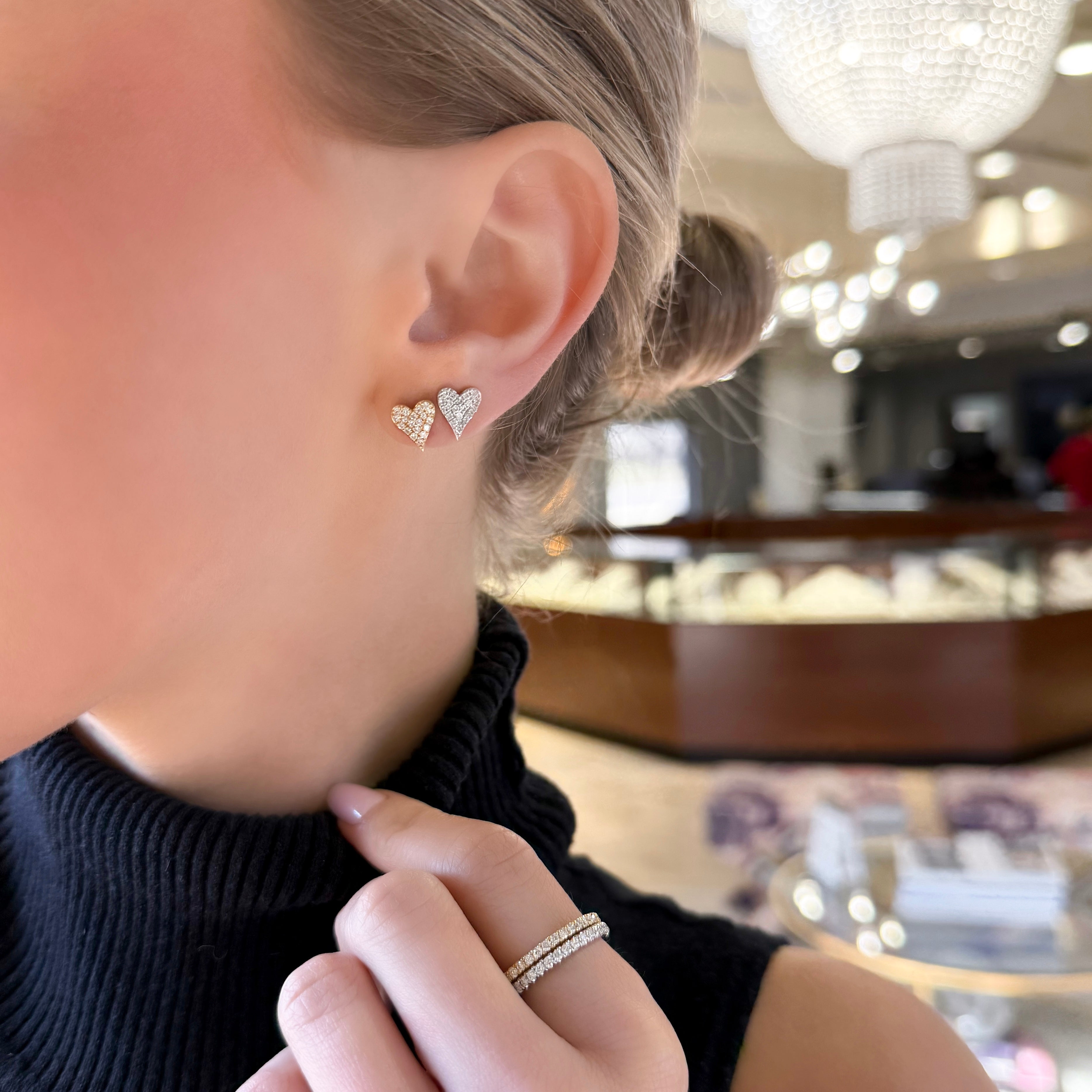 Half-Carat Round Diamond Band