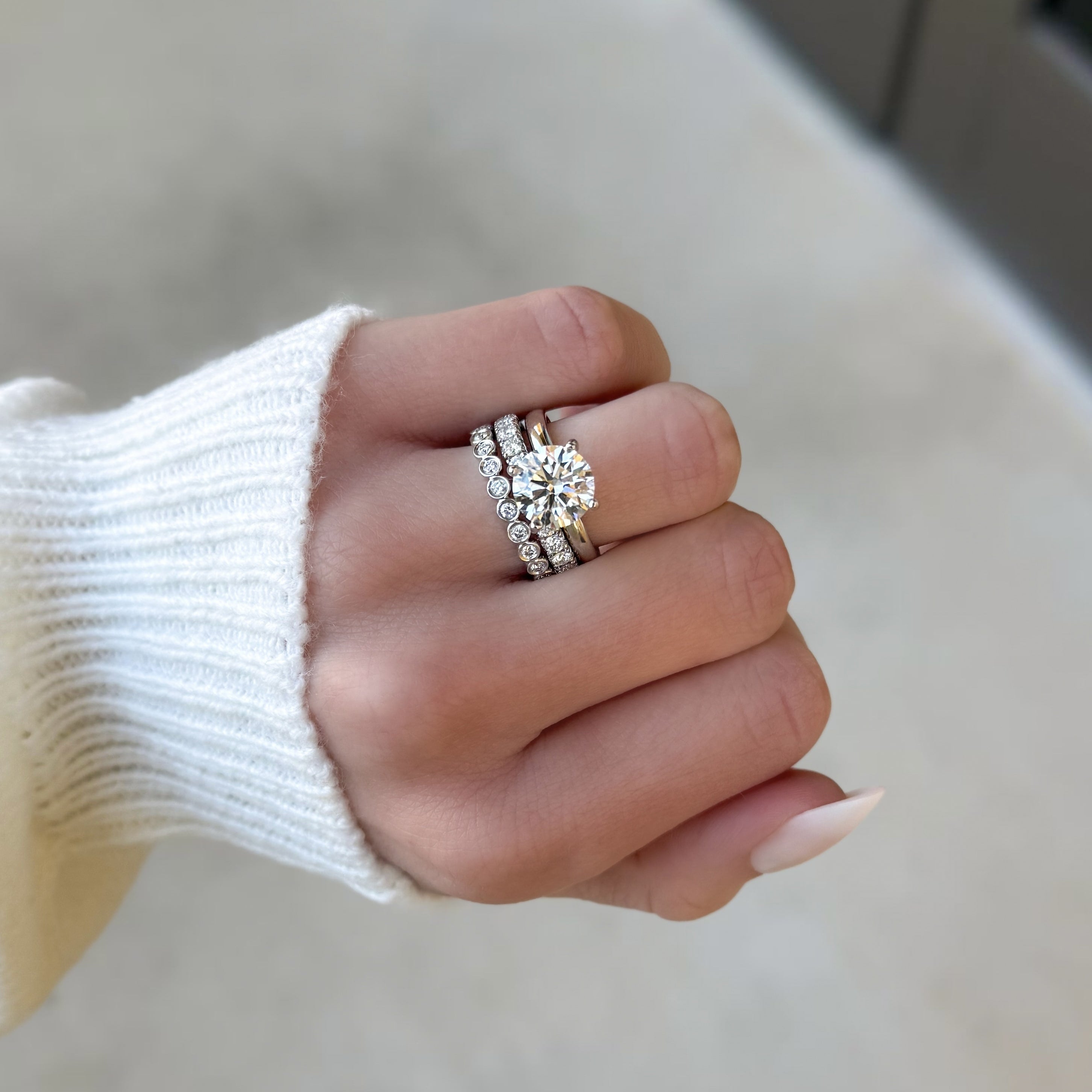 Diamond Bezel Band
