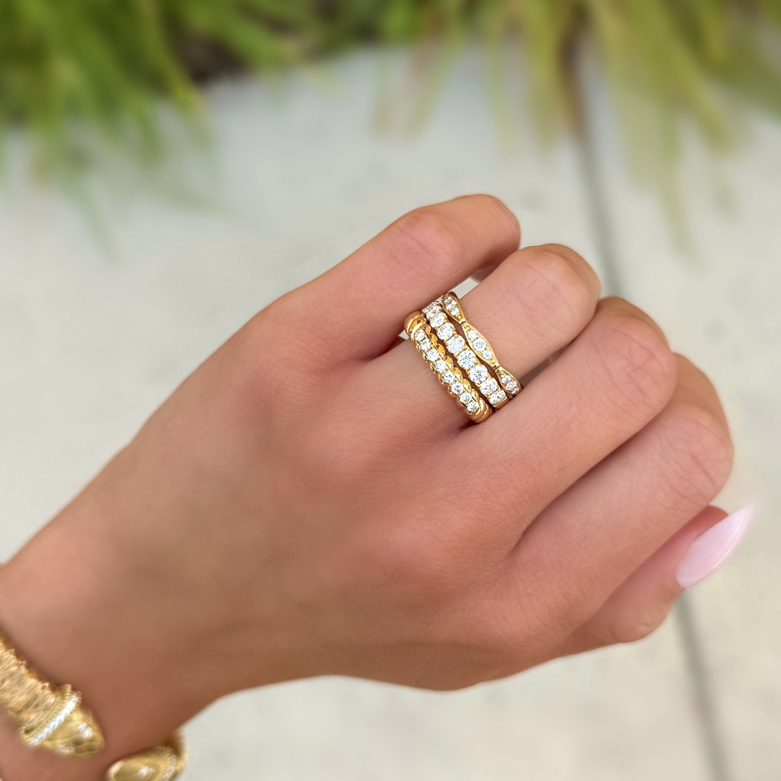 12 Stone Diamond Band