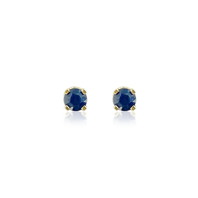 Sapphire Birthstone Studs