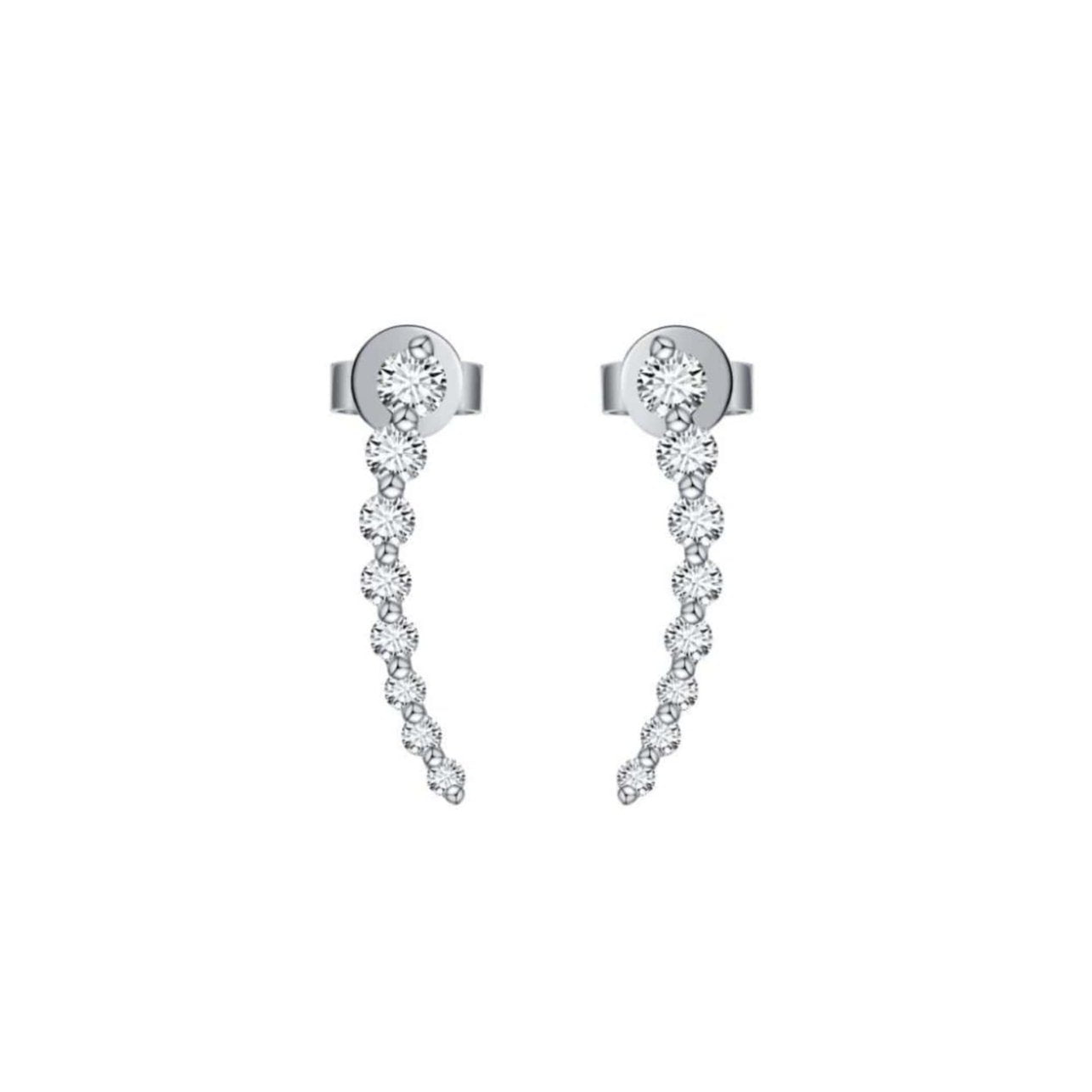 Graduated Diamond Studs