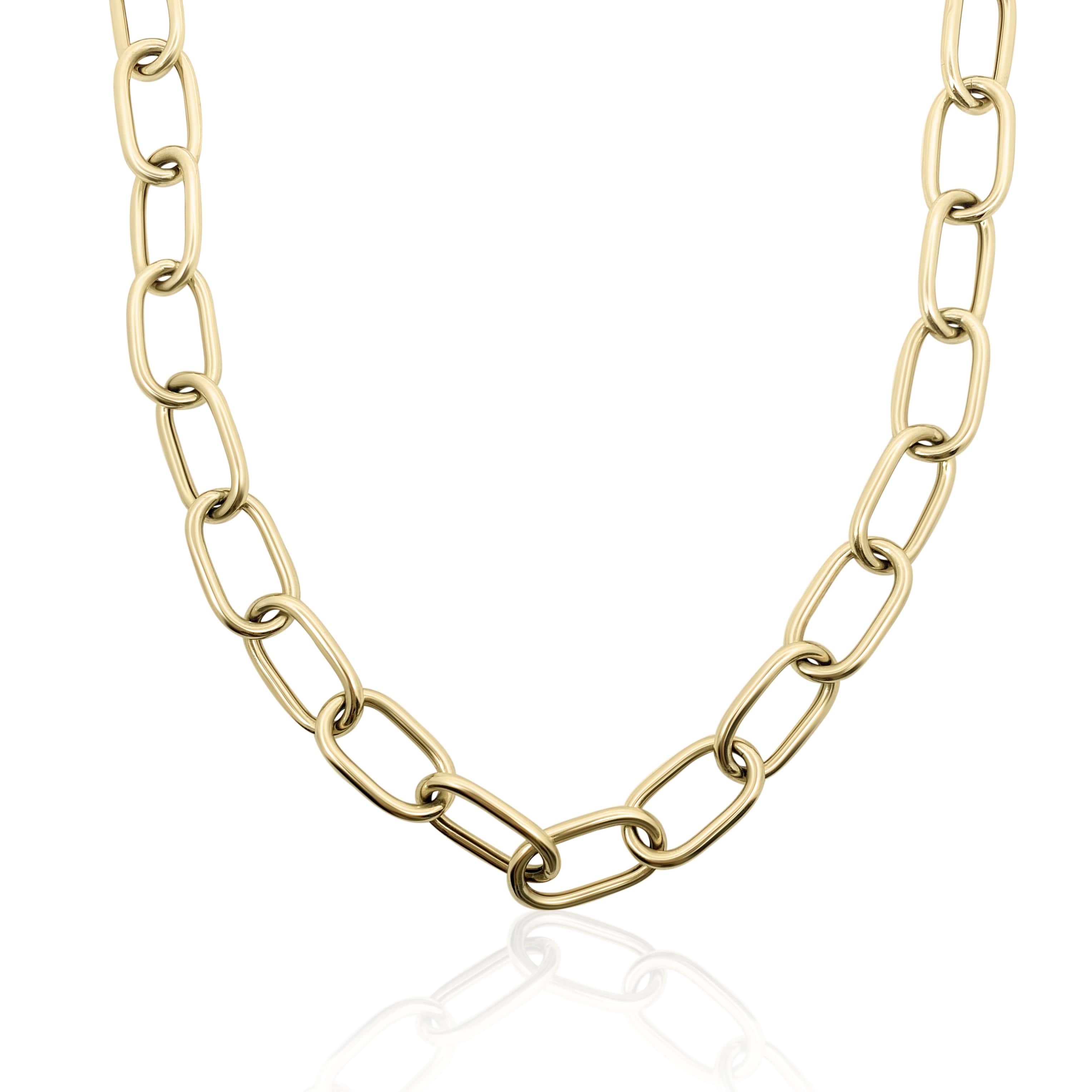 Jumbo Oval Link Chain Necklace