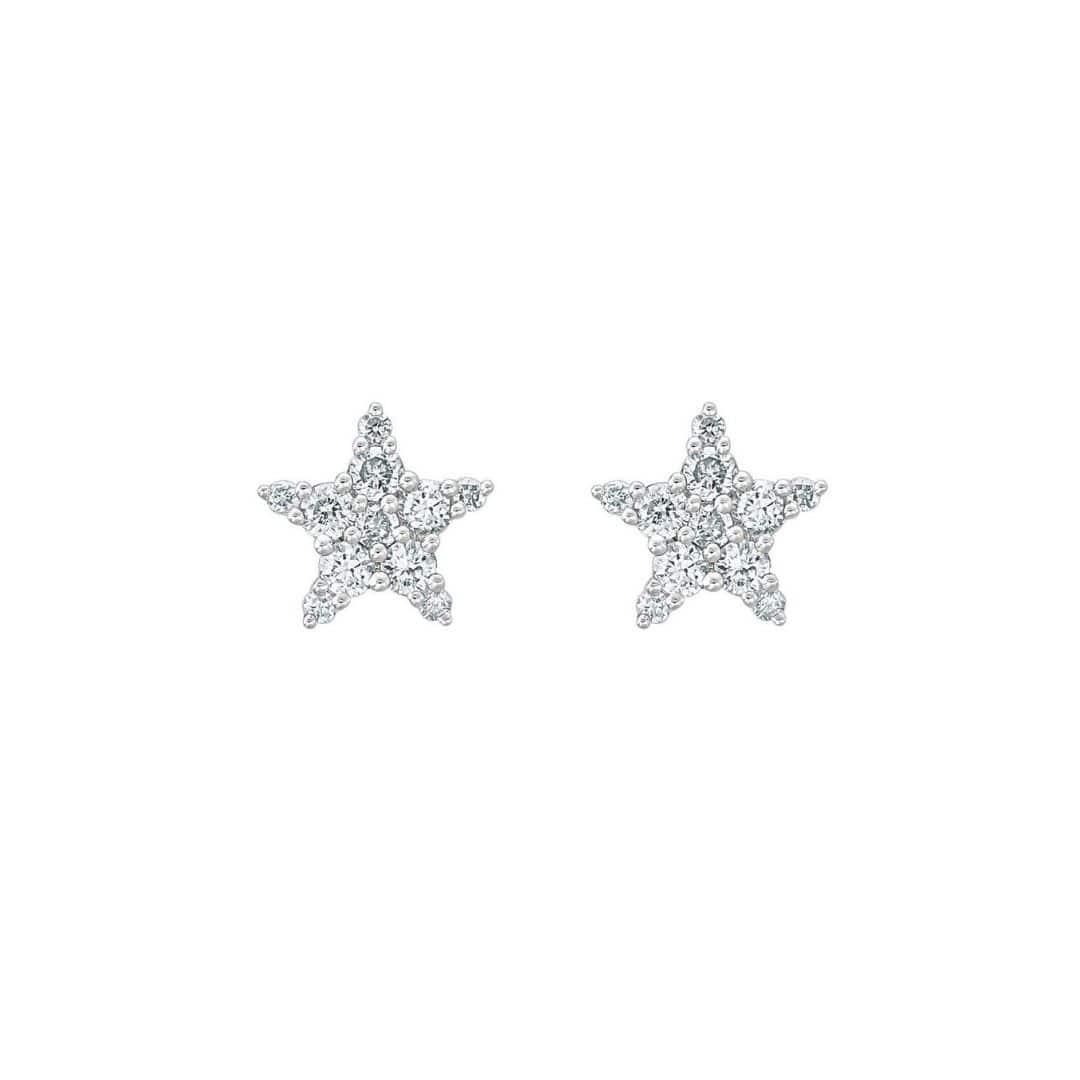 Diamond Stud Earrings, Polki Pave Diamond, 925 Silver popular Earrings, Star Earrings, Handmade Earrings, David Star Earrings, Gold Plated Stud