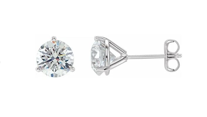 DIAMOND STUD EARRINGS