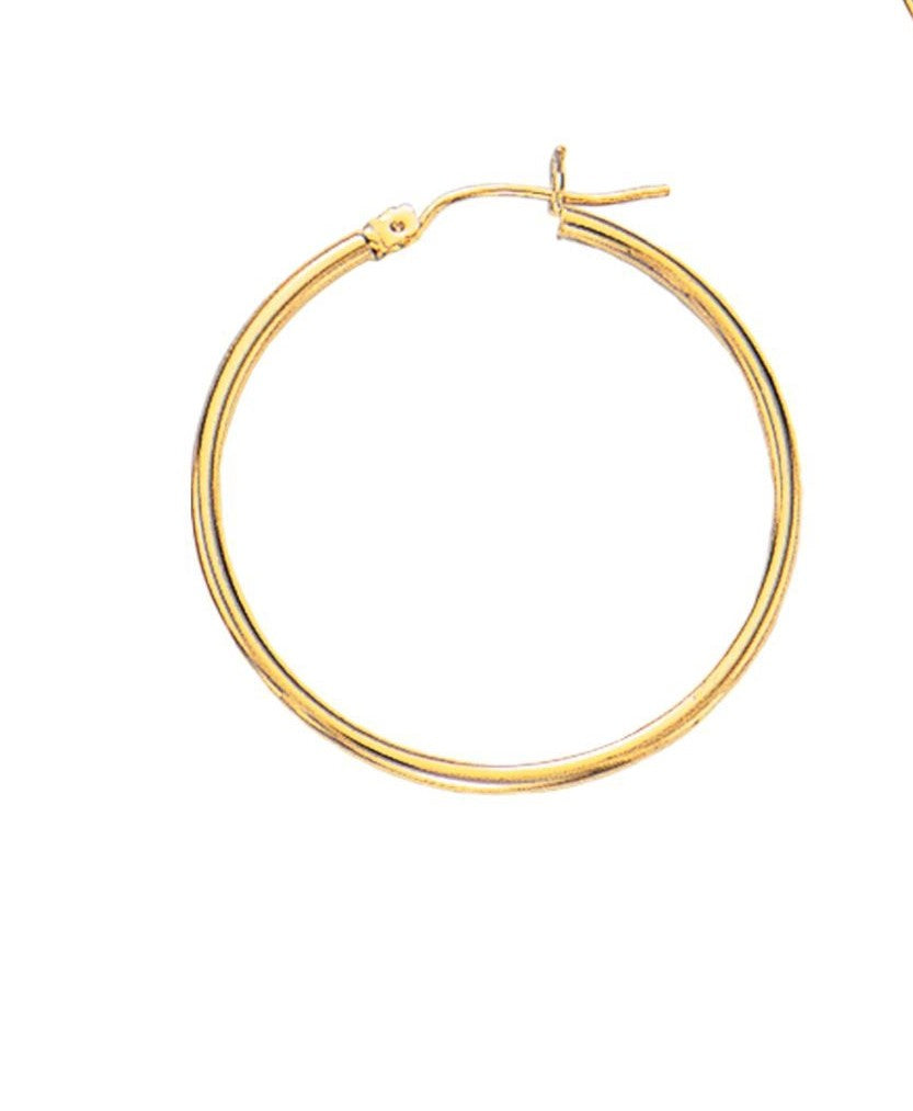 GOLD HOOP EARRINGS