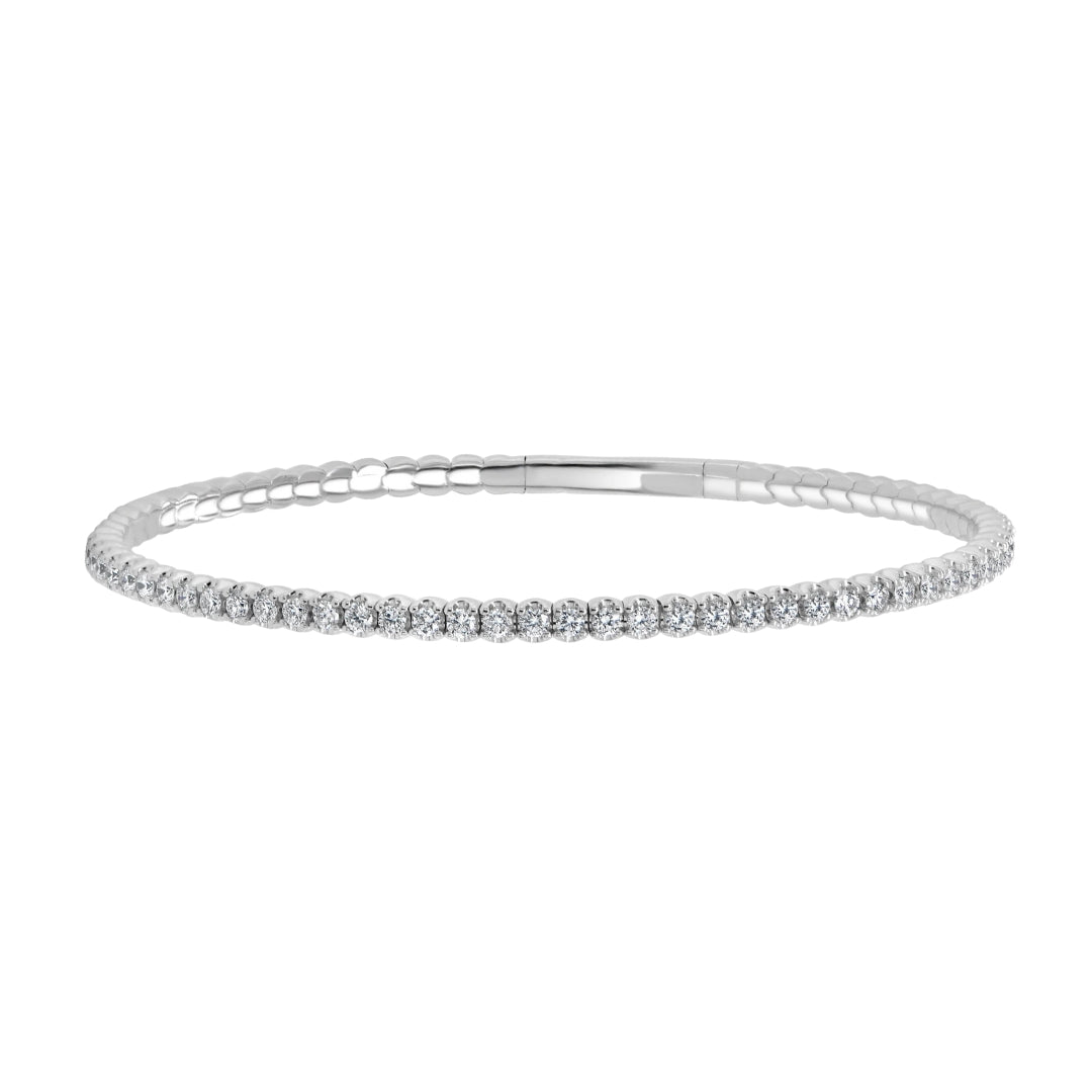 Diamond Eternity Flex Bangle