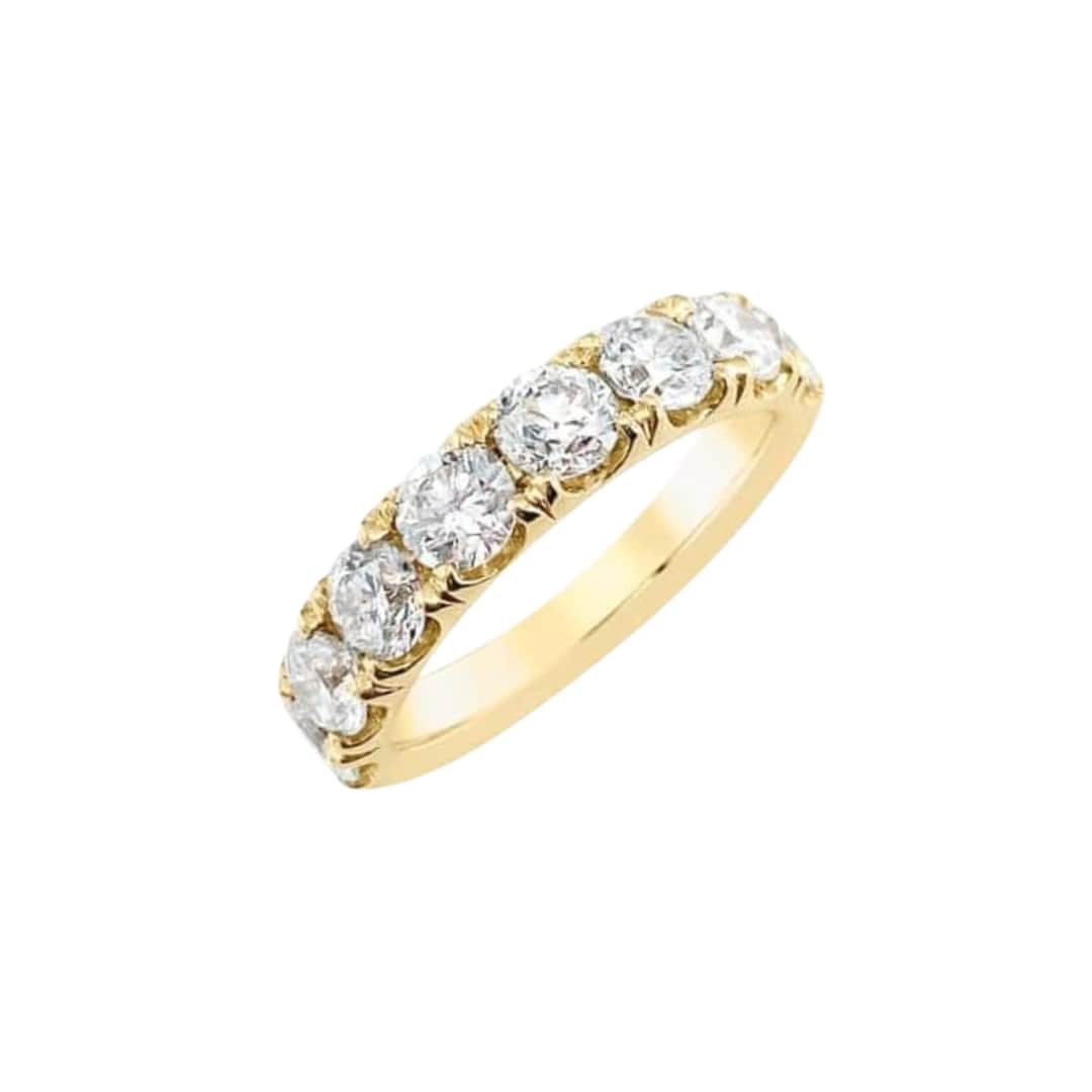 8 Stone Diamond Band