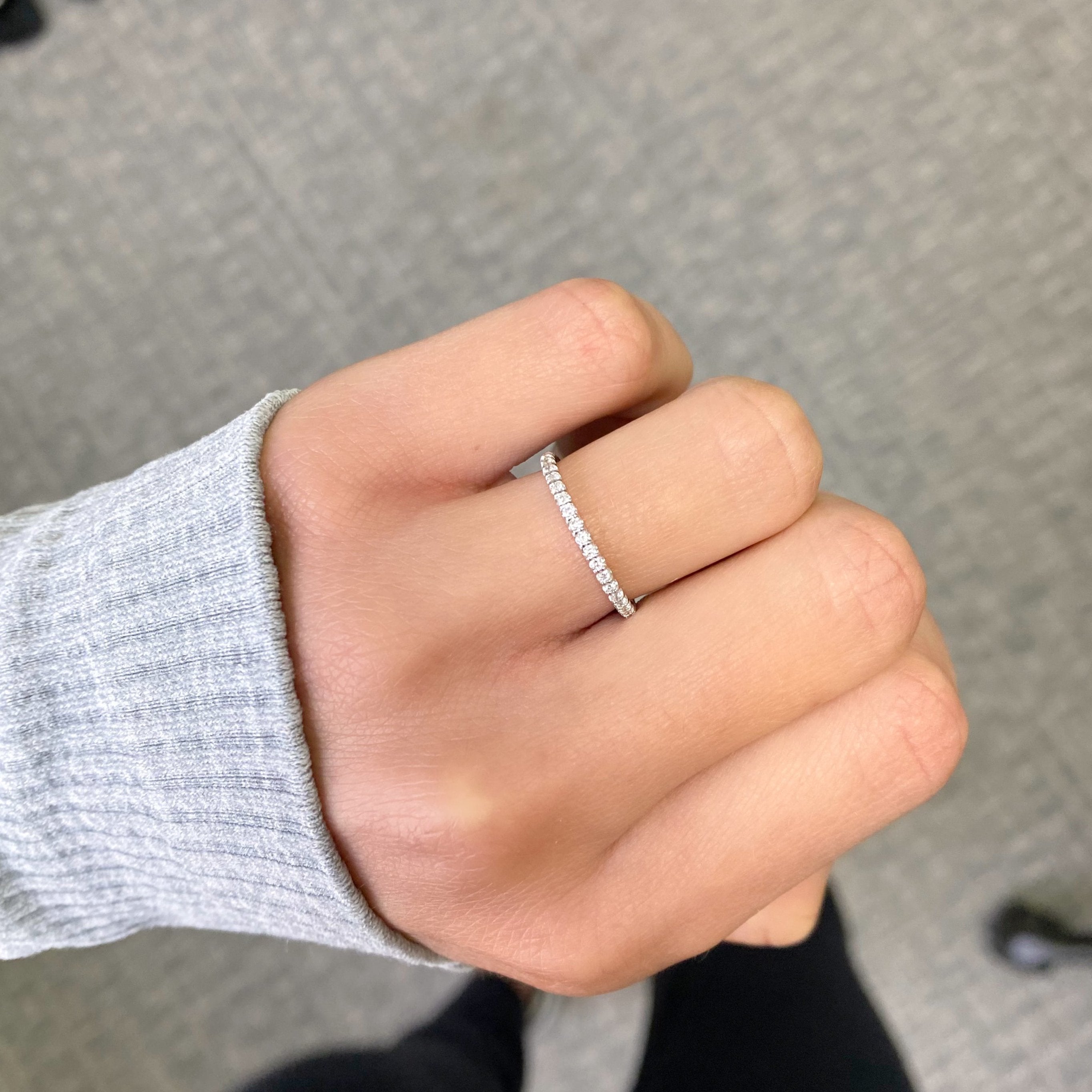 Thin Diamond Band