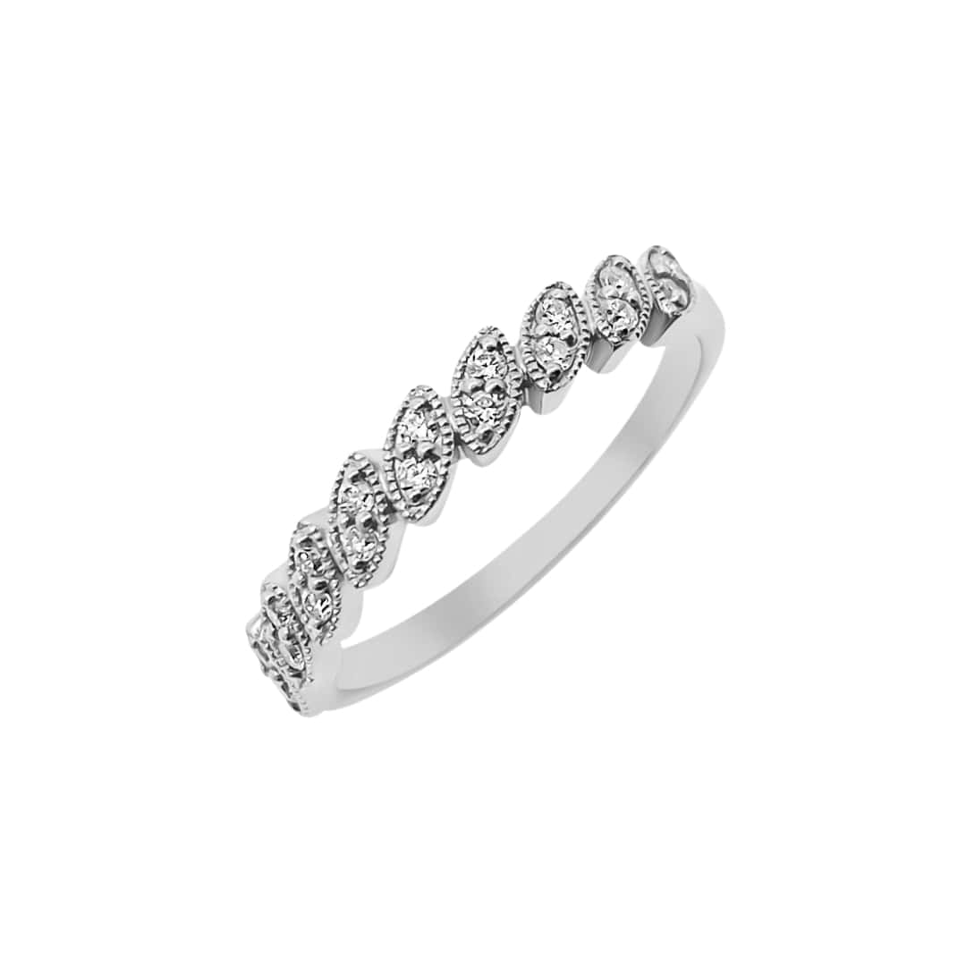 Slanted Diamond Band