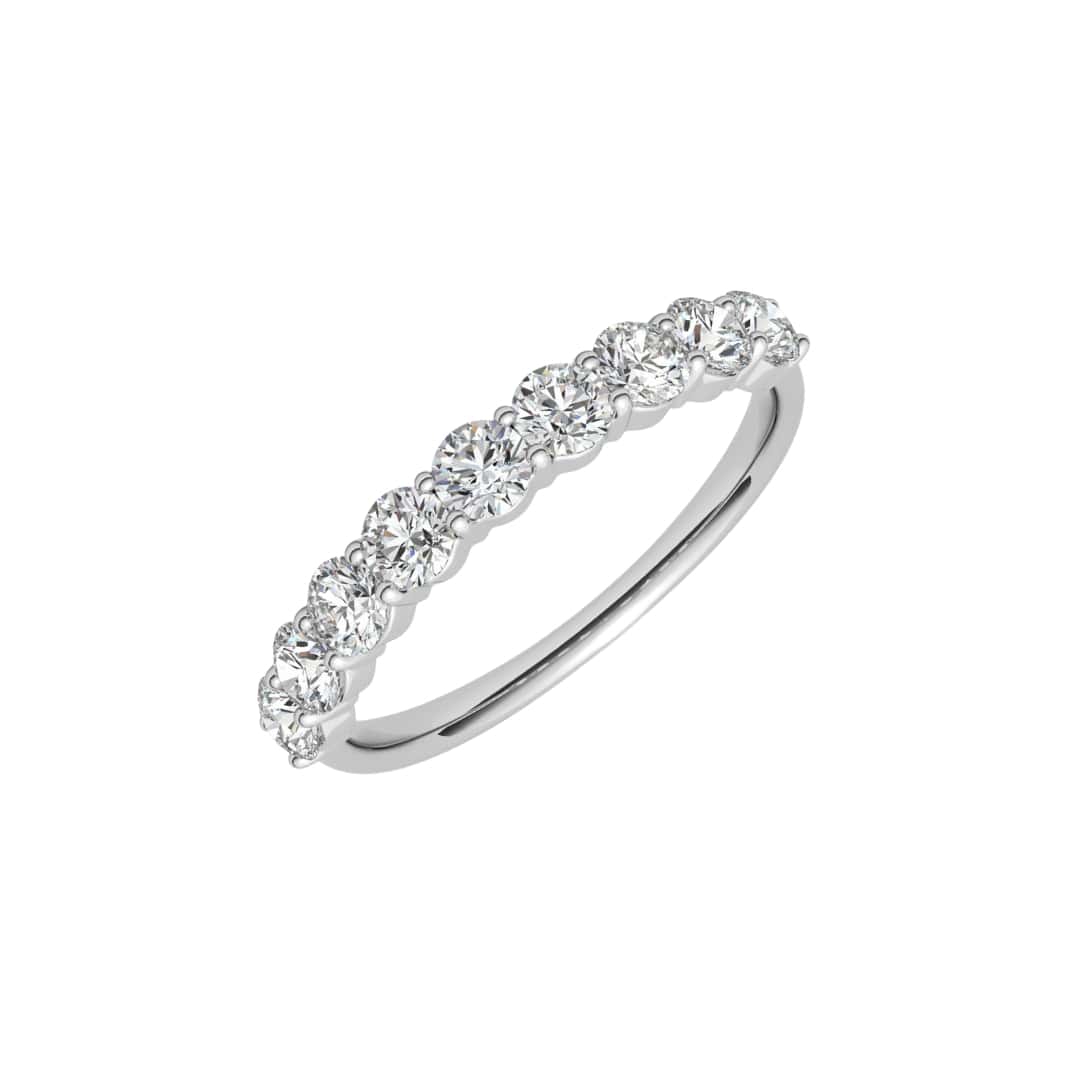 9 Stone Diamond Band