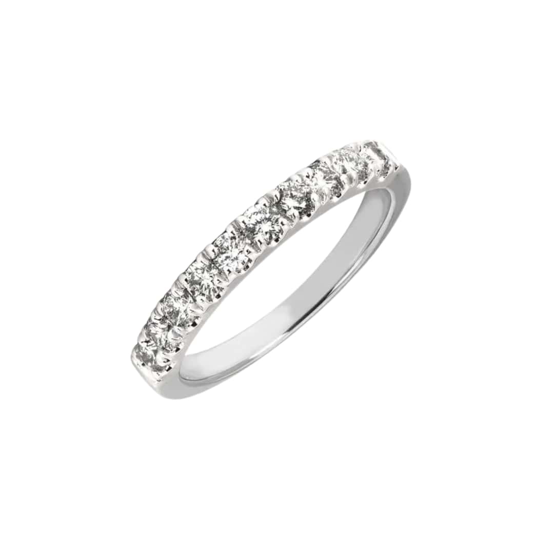 Half Carat Diamond Band