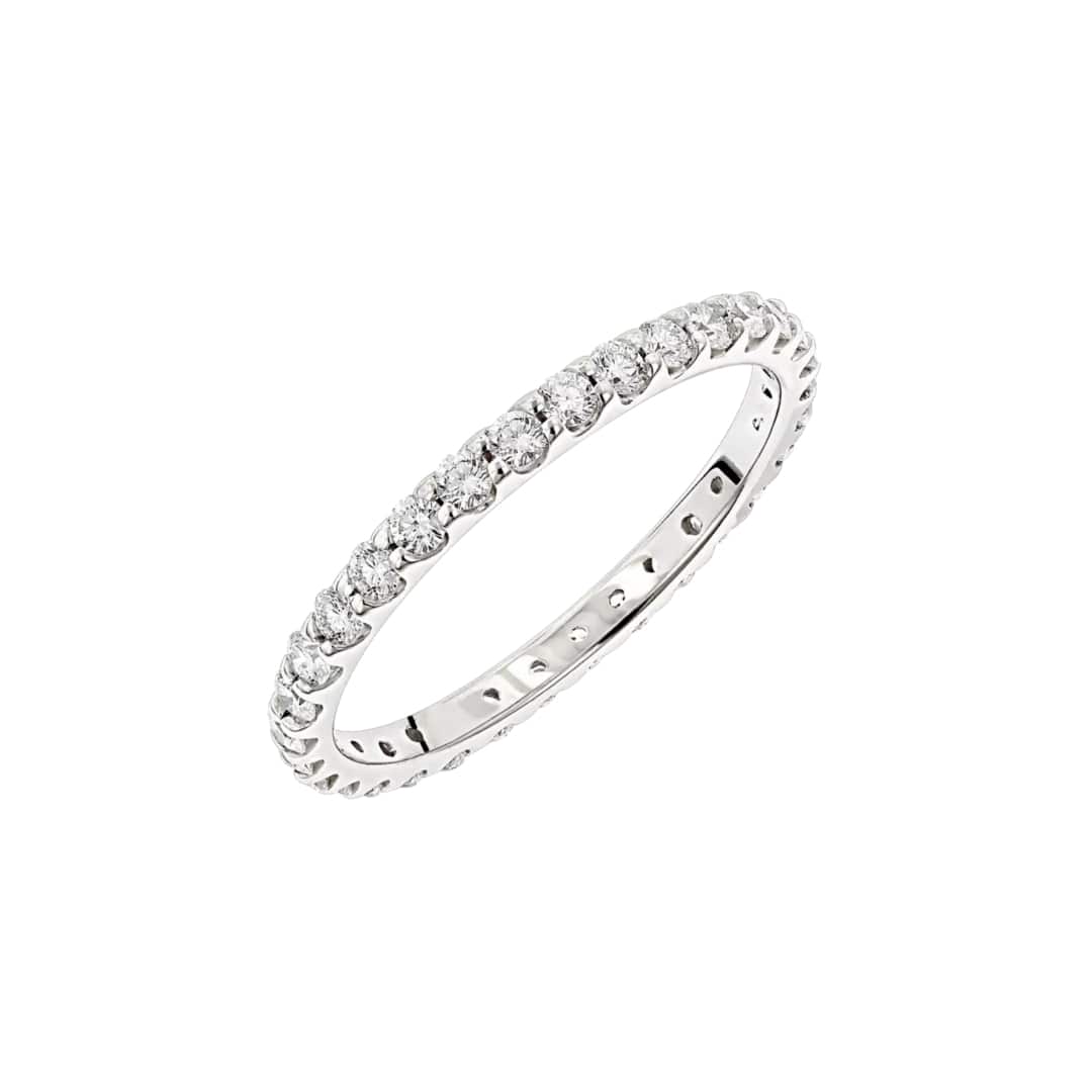 Platinum Diamond Eternity Band