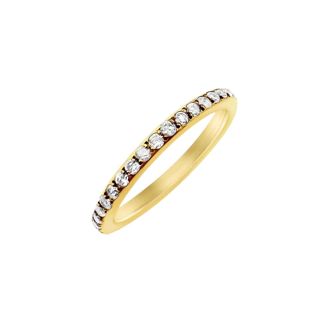 Rough Diamond Eternity Band