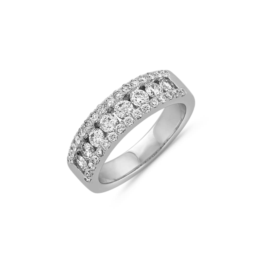 Channel Set Diamond Band