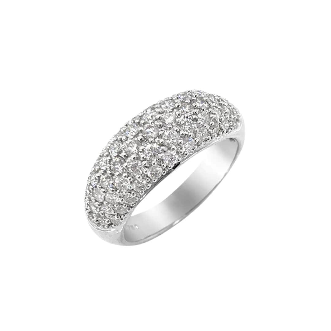 Pave Diamond Dome Ring