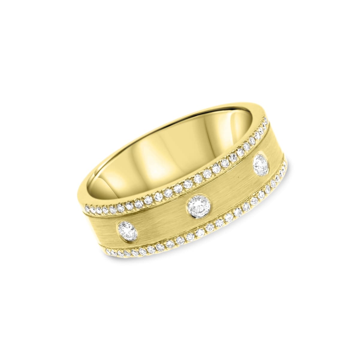 Diamond Inlay Ring