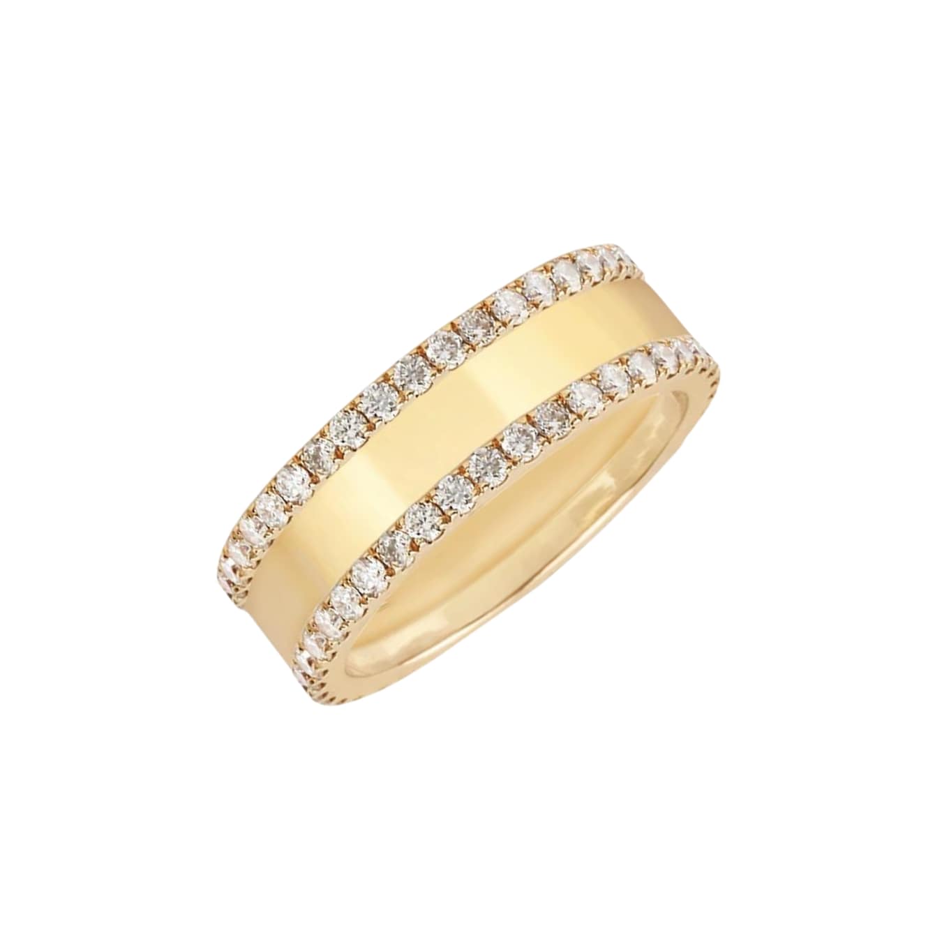 Diamond Border Ring