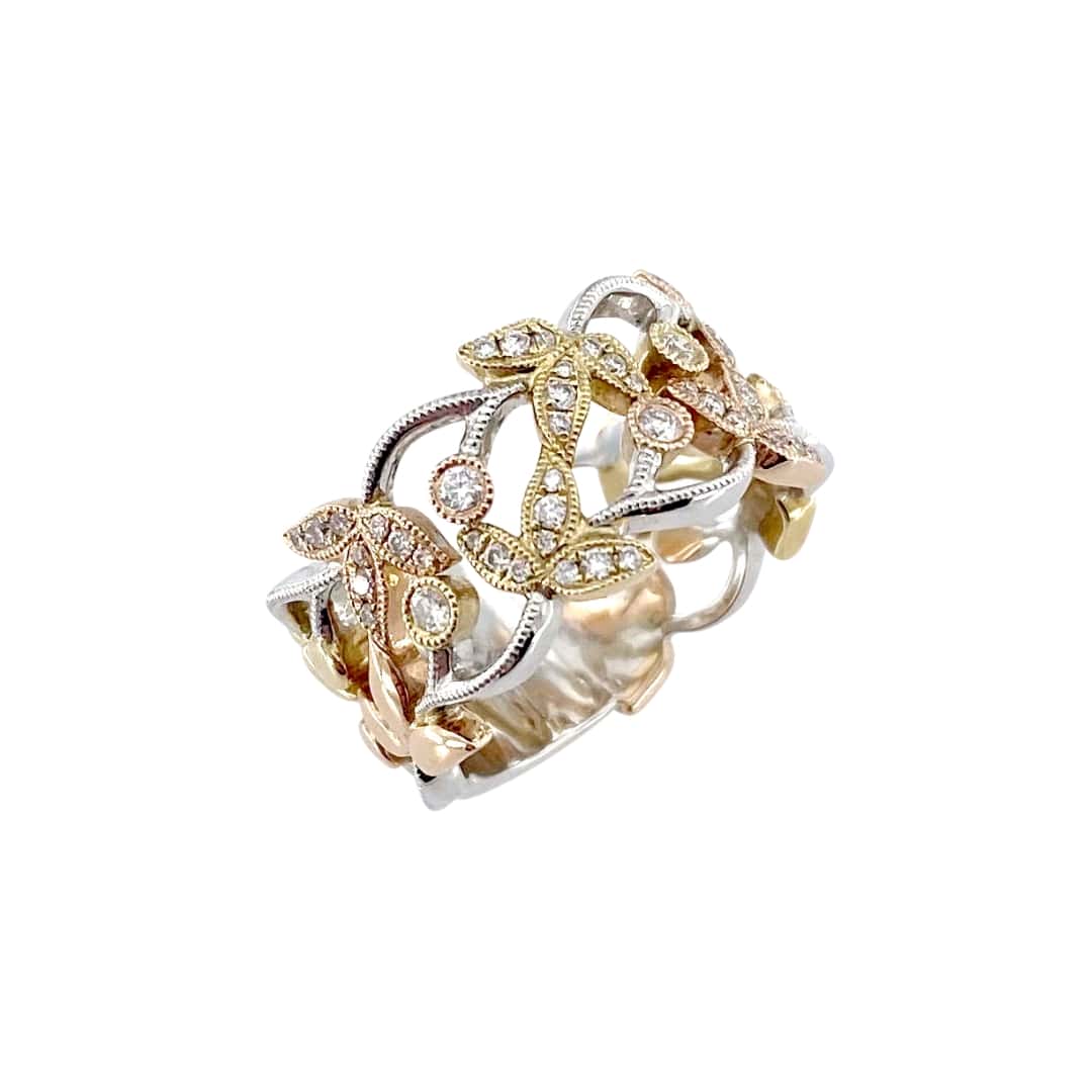 Diamond Vine Ring