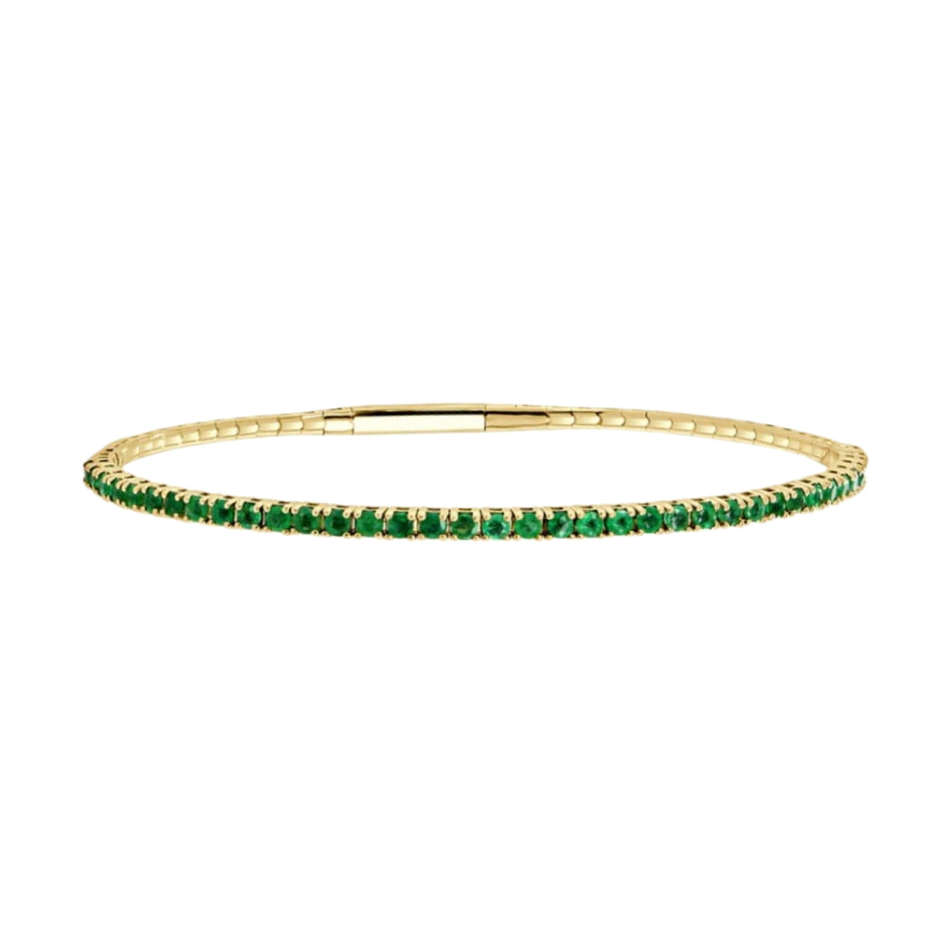 Emerald Flex Bangle