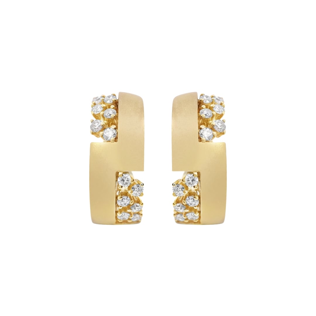 Scattered Diamond Hoops