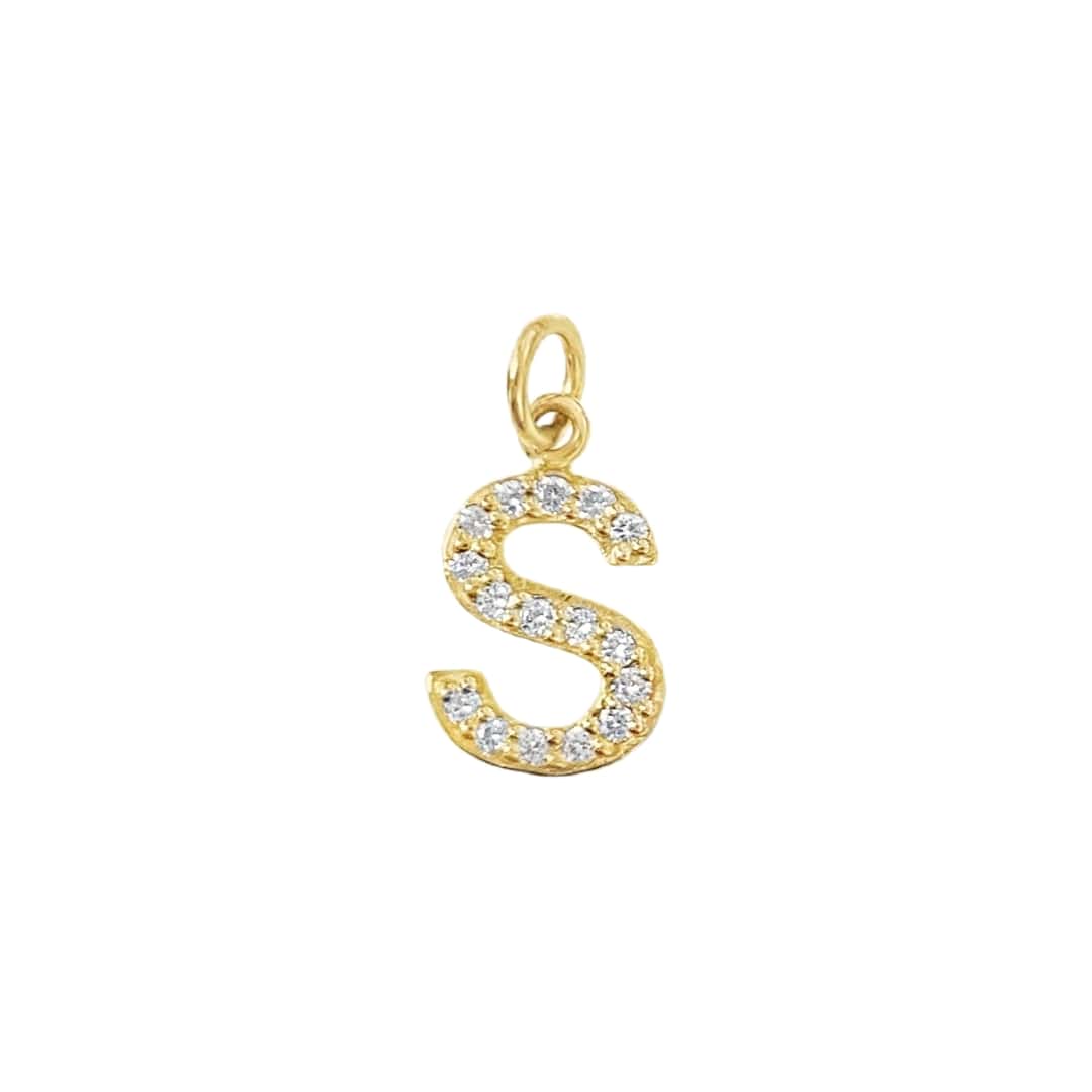 Diamond Initial Charm