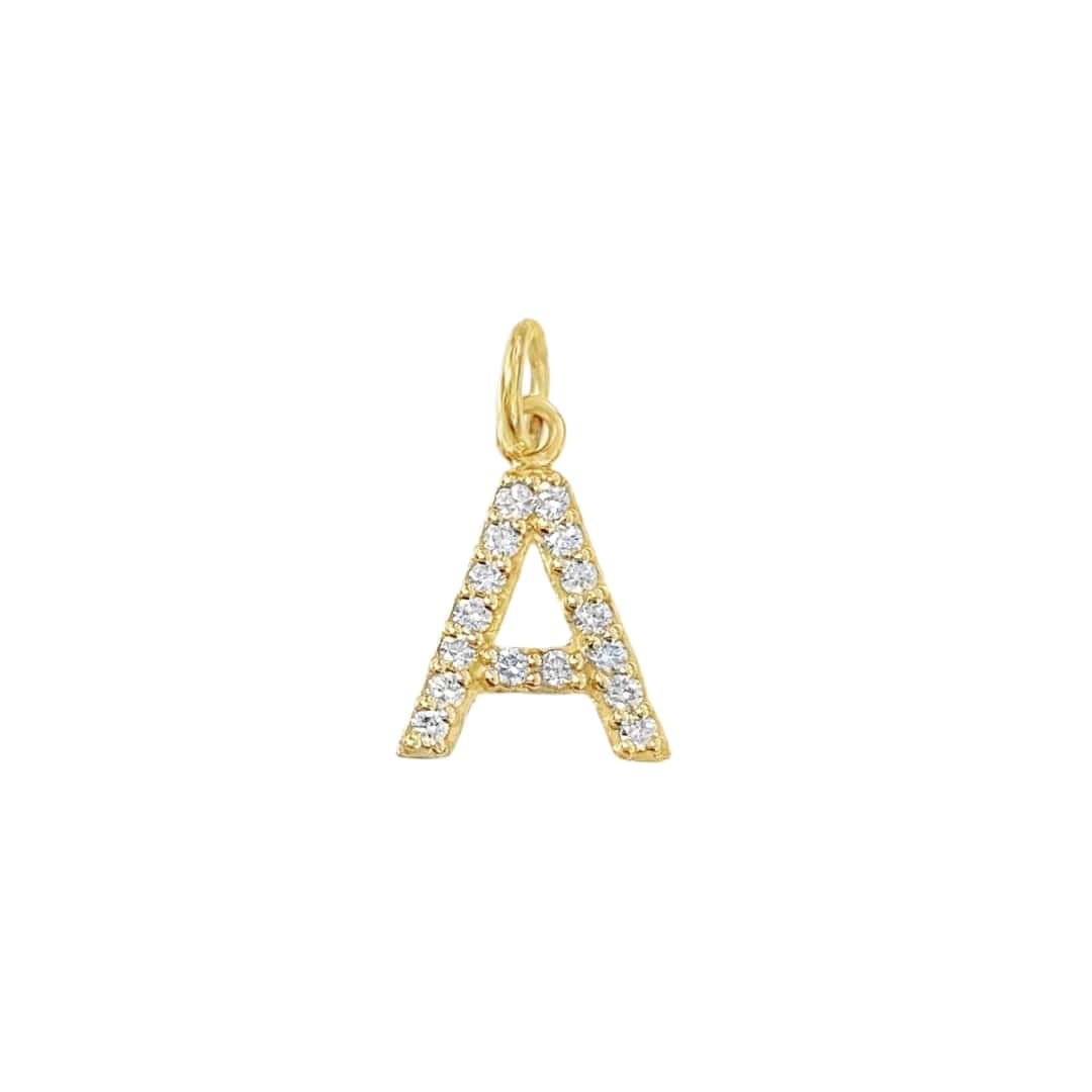 Diamond Initial Charm