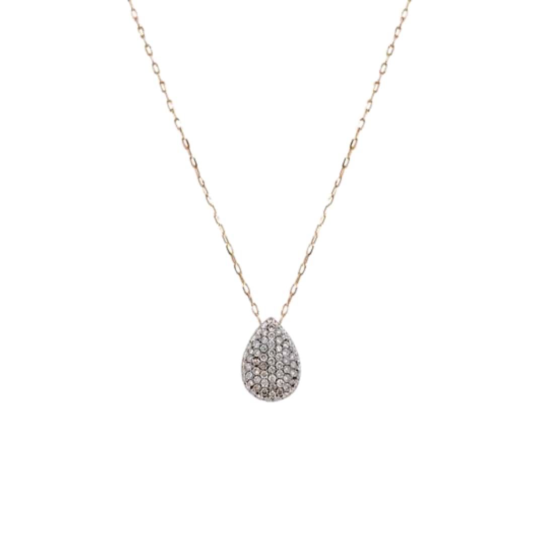 Chocolate Diamond Pendant Necklace