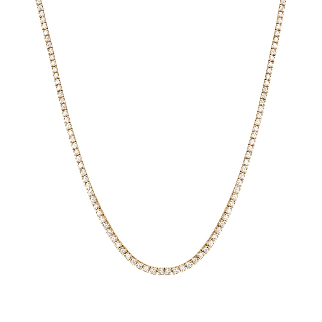 Classic Diamond Tennis Necklace